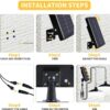 LED Outdoor Solar Ip65 Waterproof  Remote Control - Image 3