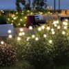 Solar Garden Lights Firefly - Solar Light Bulbs - Light Bulbs - Solar Garden Lights - Firefly Lights - Fireflies - Solar Energy Lights - Led Lights - Set of 2! - Waterproof - Wedding - Outdoor lighting - Image 2
