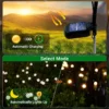 Solar Garden Lights Firefly - Solar Light Bulbs - Light Bulbs - Solar Garden Lights - Firefly Lights - Fireflies - Solar Energy Lights - Led Lights - Set of 2! - Waterproof - Wedding - Outdoor lighting - Image 3
