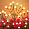 Solar Garden Lights Firefly - Solar Light Bulbs - Light Bulbs - Solar Garden Lights - Firefly Lights - Fireflies - Solar Energy Lights - Led Lights - Set of 2! - Waterproof - Wedding - Outdoor lighting